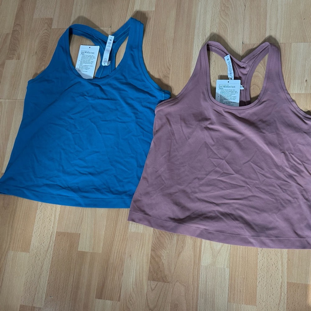 Like New Lululemon Cool RB Short Tanks